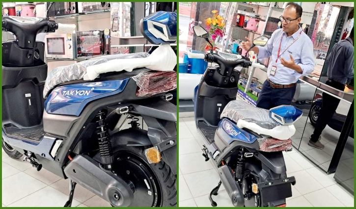 ওয়ালটনের ইলেকট্রিক বাইক ‘তাকিওন’ এখন চট্টগ্রামে