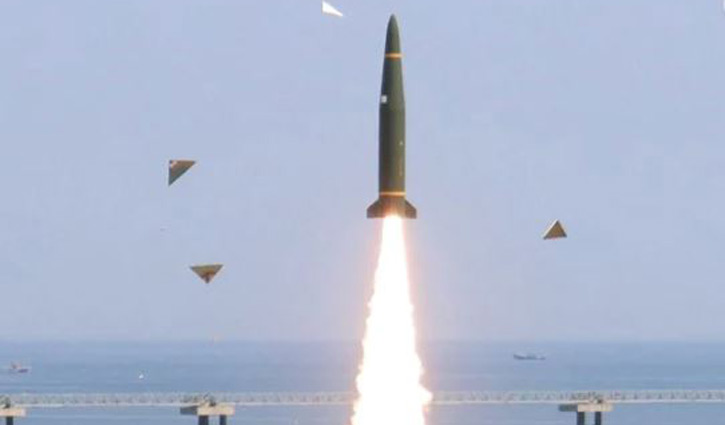 দুটি ক্ষেপণাস্ত্র ছুঁড়েছে উত্তর কোরিয়া