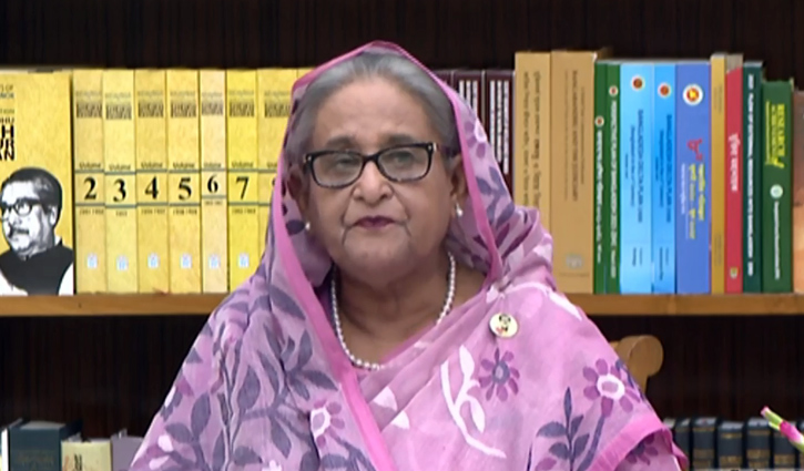 প্রধানমন্ত্রীর সংবাদ সম্মেলন শুরু প্রধানমন্ত্রীর সংবাদ সম্মেলন শুরু