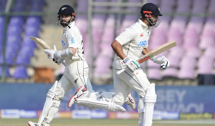 লিড নিয়ে তৃতীয় দিন শেষ করলো নিউ জিল্যান্ড