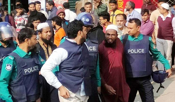 রংপুরে মিছিল থেকে আটক ৯