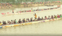 বাঙ্গালী নদীতে ঐতিহ্যবাহী নৌকা বাইচ প্রতিযোগিতা 
