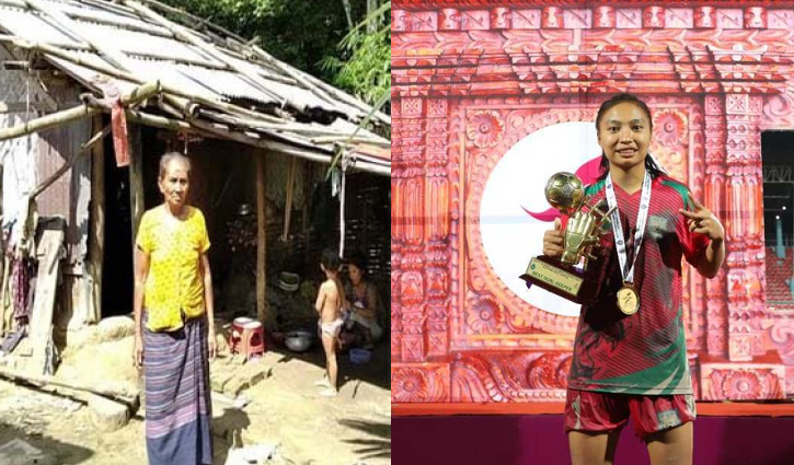 প্রধানমন্ত্রীর উপহারের বাড়ি পাচ্ছেন গোলরক্ষক রূপনা