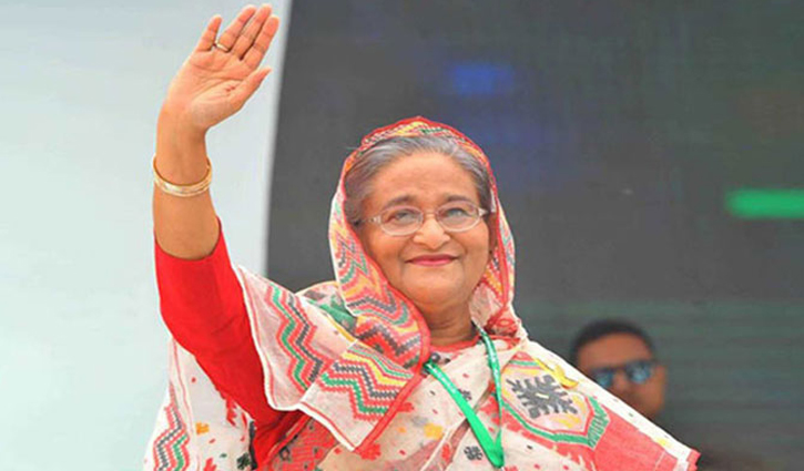 জনসভাস্থলে শেখ হাসিনা জনসভাস্থলে শেখ হাসিনা