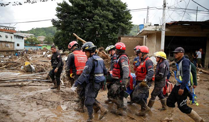 ভেনেজুয়েলায় আকস্মিক বন্যায় ২৫ জনের মৃত্যু