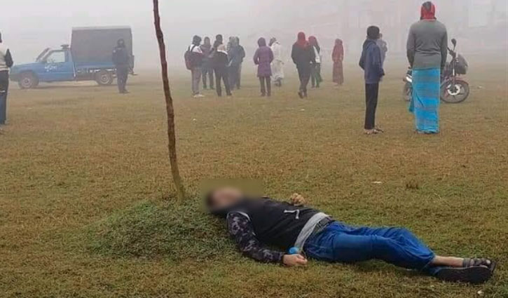 আজিজুল হক কলেজ ক্যাম্পাসে অজ্ঞাত যুবকের লাশ