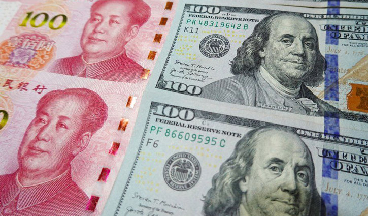 Chinese yuan hits record lows against US dollar