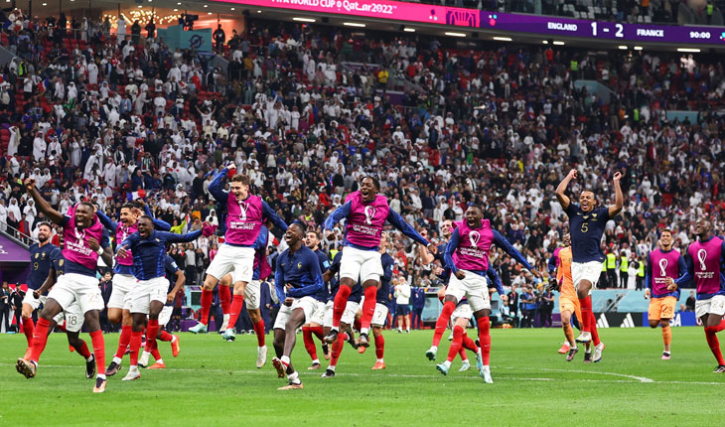 France Beat England 2 1 To Reach World Cup Semifinals