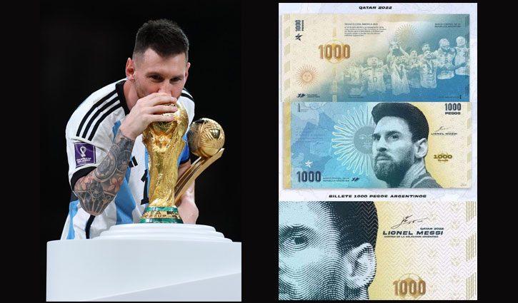 Argentina considering putting Messi’s photo on banknotes