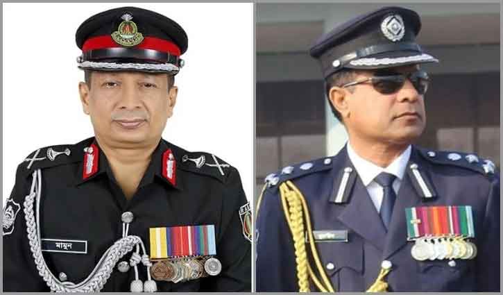 Chowdhury Al Mamun new IGP, M Kurshed Hossain RAB DG