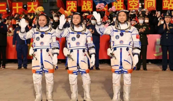 China sends 3 more astronauts to space station