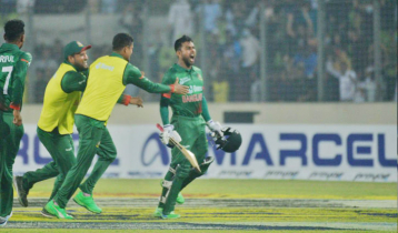 Miraz’s stunning innings helps Bangladesh thrilling win over India