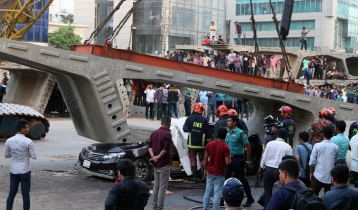 Uttara girder accident: Helper Rakib operating crane