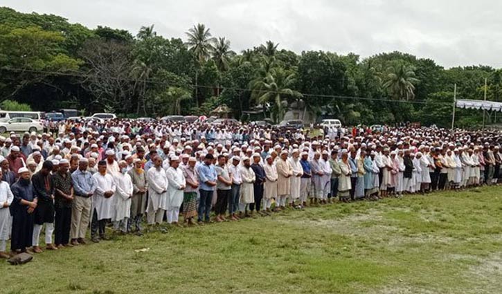 Sajeda Chowdhury’s first janaza held