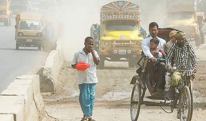 Dhaka air 2nd most polluted in the world