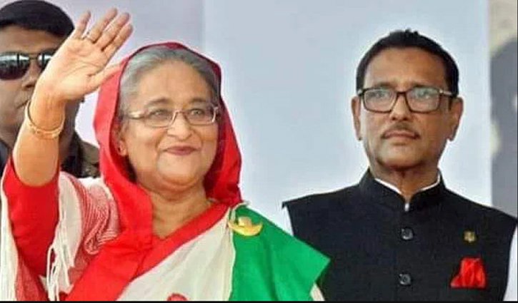 Sheikh Hasina, Obaidul Quader re-elected AL president, GS