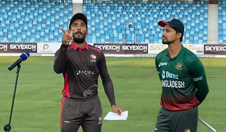 T20 series: Bangladesh batting against UAE