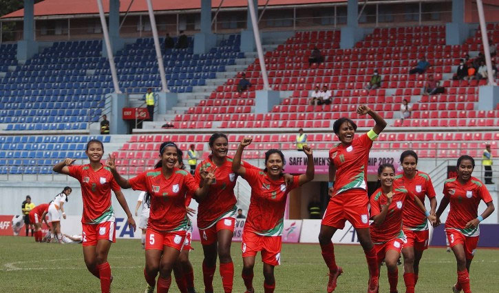Bangladesh beat Bhutan by 8-0 goals to reach final
