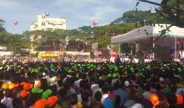 BNP’s Sylhet divisional rally underway
