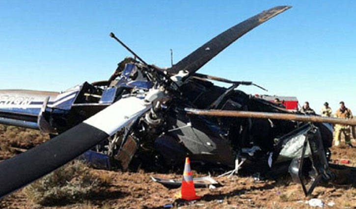 Two killed in helicopter crash in France