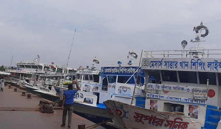 Launch service on Barishal-Bhola route suspended