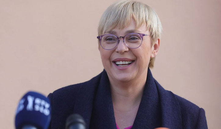 Natasa elected Slovenia’s first woman president