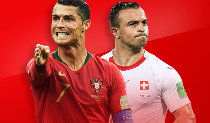 Portugal face Switzerland to confirm spot in quarterfinals tonight