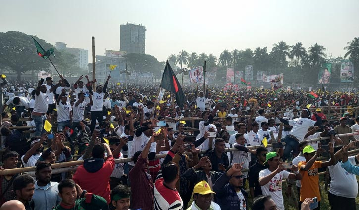 BNP’s Rajshahi rally begins