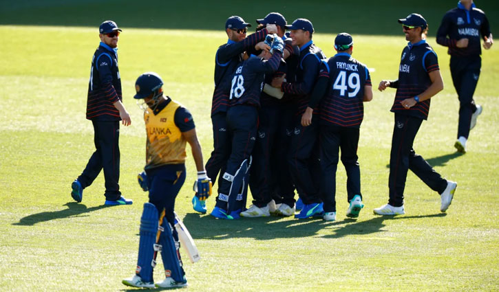 T20 World Cup 2022: Namibia beat Sri Lanka by 55 runs