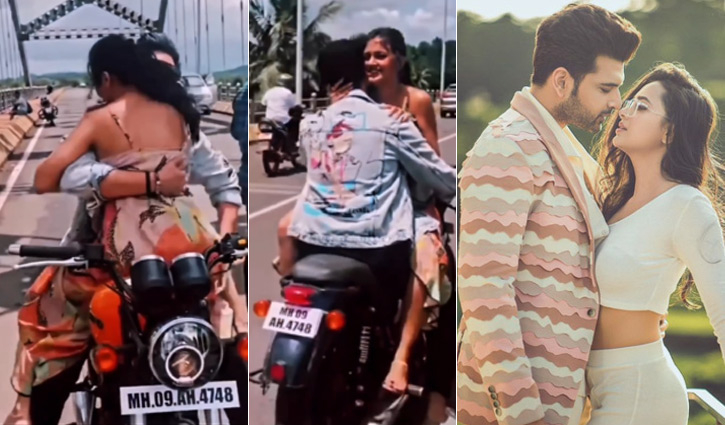 তারকা প্রেমিক জুটির বাইক রাইডের ভিডিও ভাইরাল