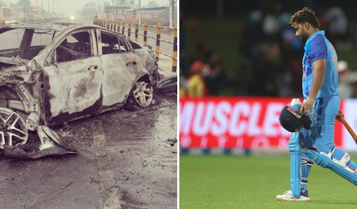 গাড়ি দুর্ঘটনায় পান্তের সবশেষ অবস্থা জানালো বিসিসিআই