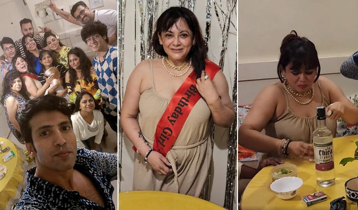 জন্মদিনে শ্রীলেখার মদ পার্টি (ভিডিও)