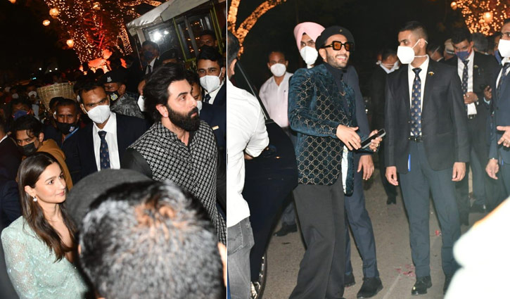 ধনকুবেরের বাড়িতে তারকাদের মিলনমেলা