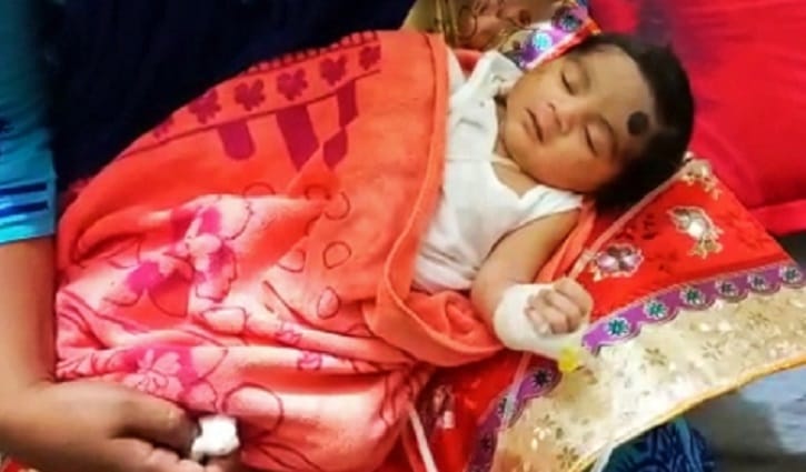 ছোটমনি নিবাসে যাচ্ছে সেই শিশু, নাম ফাতেমা 