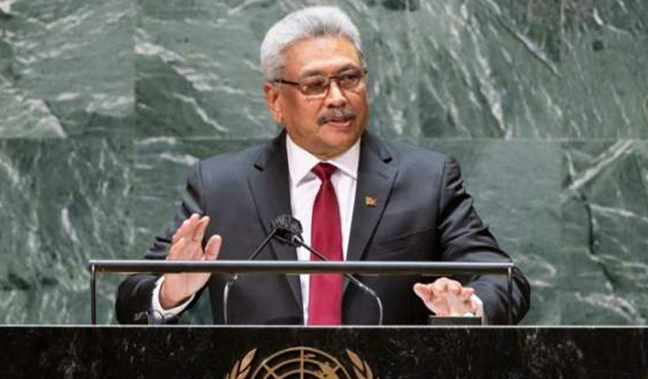 ১৩ জুলাই পদত্যাগ করবেন শ্রীলঙ্কার রাষ্ট্রপতি