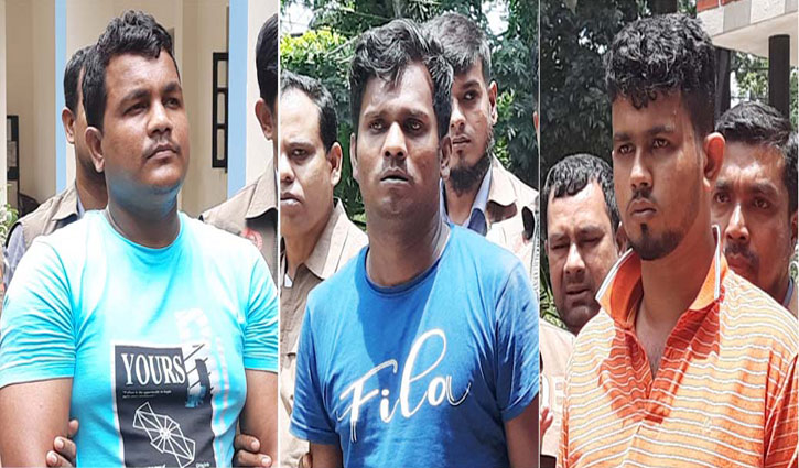বাসে ডাকাতি ও গণধর্ষণ: তিন আসামি কারাগারে বাসে ডাকাতি ও গণধর্ষণ: তিন আসামি কারাগারে