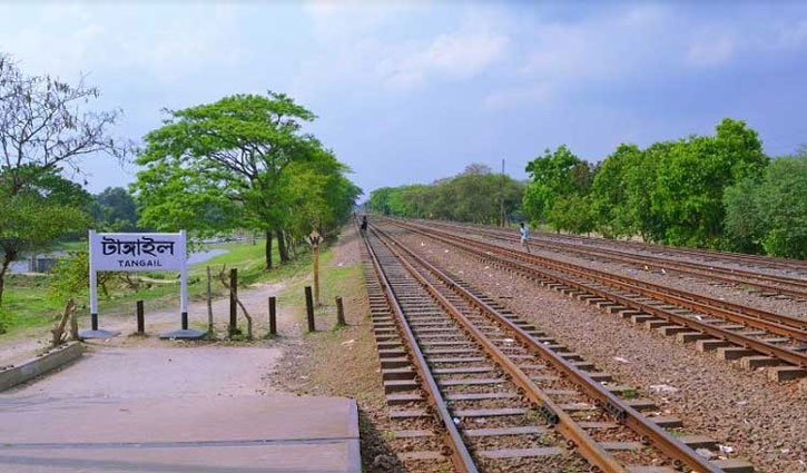 ভোরে টাঙ্গাইলে ট্রেনে কাটা পড়ে একজনের মৃত্যু