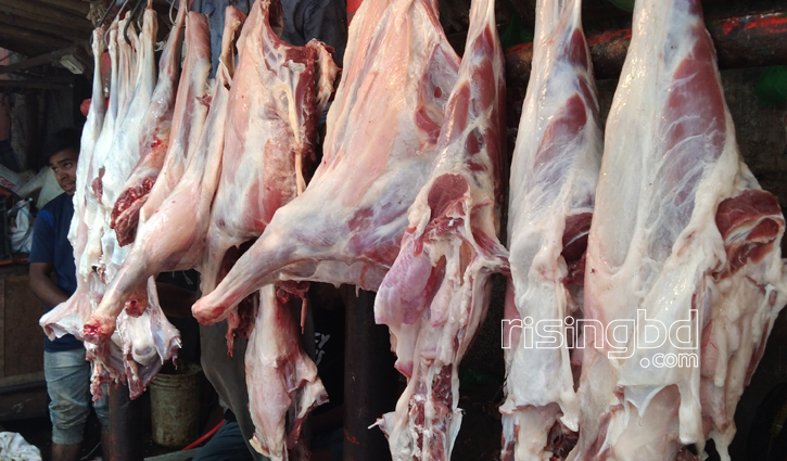 গরুর মাংস ৭৫০ টাকা, তবুও ক্রেতাদের লাইন 