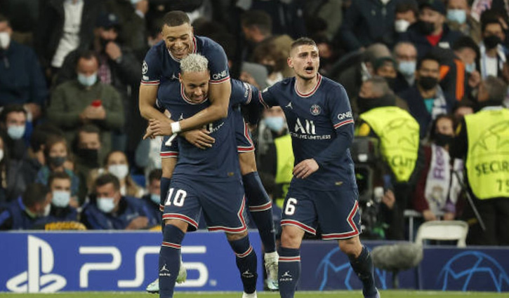 এমবাপে-নেইমারের গোলে পিএসজির জয়