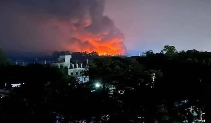 সীতাকুণ্ডের কনটেইনার ডিপোর আগুনে নিহত ৩, দগ্ধ শতাধিক