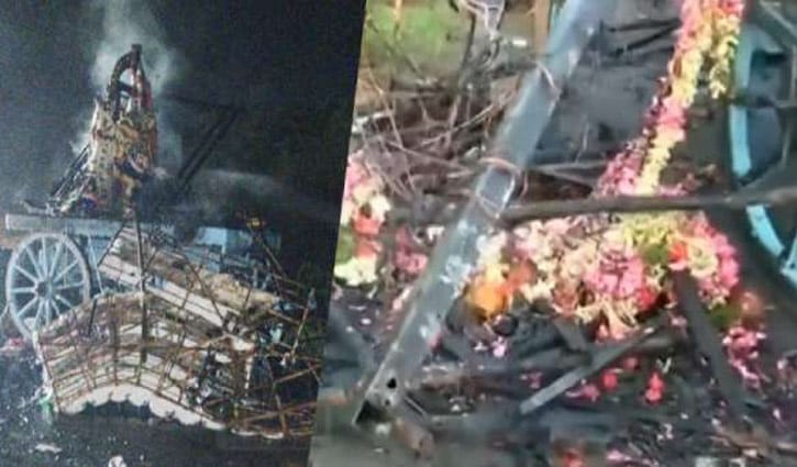 ভারতে রথযাত্রায় বিদ্যুৎস্পৃষ্ট হয়ে নিহত ১১ ভারতে রথযাত্রায় বিদ্যুৎস্পৃষ্ট হয়ে নিহত ১১