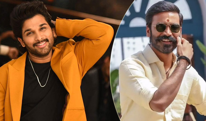 এক সিনেমায় আল্লু অর্জুন-ধানুশ