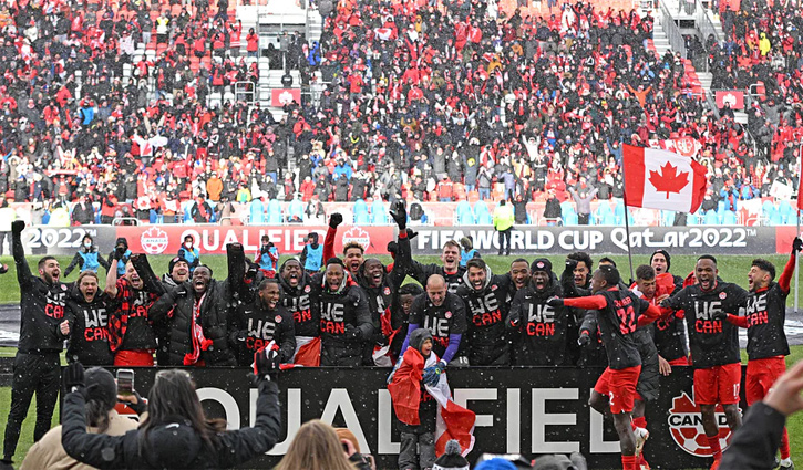 ৩৬ বছর পর বিশ্বকাপে কানাডা