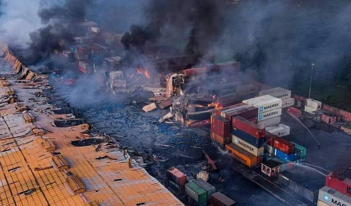 Sitakunda depot fire under control after 22 hrs