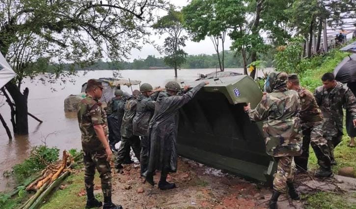 Army deployed to rescue flood victims