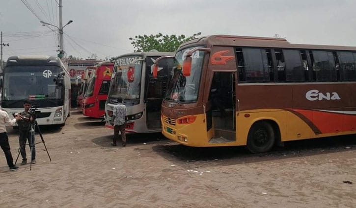 Bus service on Rangpur-Dhaka route suspended