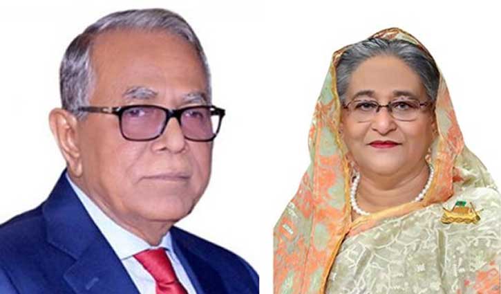 President, PM greet all involved with Padma Bridge project