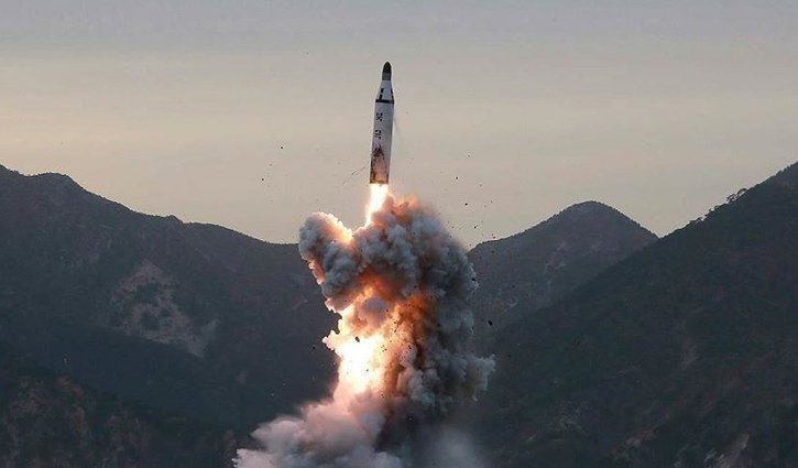 N Korea fires missiles after Biden’s departure