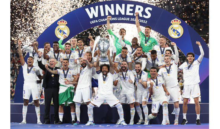 Real Madrid stuns Liverpool to clinch UEFA Champions League title