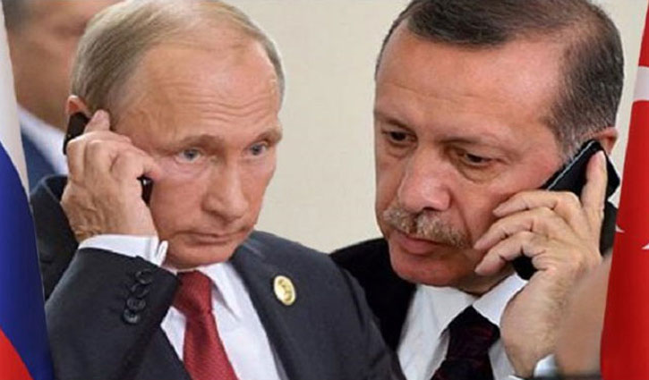 Putin, Erdogan discuss ties, Ukraine crisis